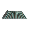 thumbnail image 2 of Ahgly Company Indoor Square Southwestern Light Blue Country Area Rugs, 8' Square, 2 of 4