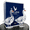 2pcs Grey Goose 30th Anniversary Decanter Bottle #001 A3, variant on Grey Goose Frozen Flight Edition Whiskey Glass Cup - Grey Goose Frozen Flight Edition Collectible Frosted Glass Tumbler, Premium Blue and Silver Embossed Rocks Glass