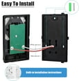 thumbnail image 5 of Jinsinto Garage Door Wall Button, Upgrade Garage Door Keypad Control Panel for Liftmaster 41A5273-1 78LM Multi-Function Replacement Opener Push Switch, 5 of 5