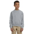 thumbnail image 1 of Jerzees Big Boy's NuBlend Seamless Ribbed Crewneck Sweatshirt, Style 562B, 1 of 1