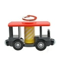 thumbnail image 3 of Kids Battery Electric Train Toy Set Wooden Track Train Compatible with Wooden Track Railway Children's Educational Toys Gifts, 3 of 5