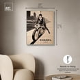 thumbnail image 4 of Chic Velocity Canvas Print Retro Fashion Decor by Art Remedy, Silver Frame, 24 x 30, 4 of 6