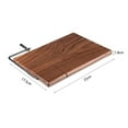 thumbnail image 6 of Non-slip Rubber Feet Cheese Cutting Tool, Marble Cutting Board with Stainless Steel Wire Cheese Slicer for Gourmet Cheeses, 6 of 6