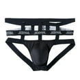 thumbnail image 6 of JOCKMAIL 2PCS/Pack Mens Breathable Jockstrap Mens Thong Jock Strap Male Underwear Low Rise Seamless Thongs, 6 of 7