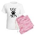 thumbnail image 6 of CafePress - Dog Mom Paw Women's Light Pajamas - Women's Short Sleeve Print T-Shirt and Pants Light Cotton Pajama Set, 6 of 7