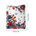 thumbnail image 3 of Independence Day Blanket Festive Flannel Blanket Soft Warm Throw Blanket For Home Sofa Bed Holiday Decoration, 3 of 9