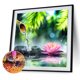thumbnail image 1 of Cuadros Decorativos 5D bricolaje taladro cuadrado completo diamante pintura Lotus Kit decoración del hogar arte artesanía Tmvgtek embutido en tela, 1 of 9