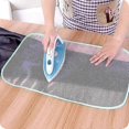 thumbnail image 4 of 8 Pieces Ironing Net, Ironing Cushion for Easy Ironing and Protection, Protective Mesh Cloth Ironing Cloth Pad 60 X 40 (Random Color), 4 of 5