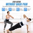 thumbnail image 4 of Lumbar Support Back Brace Belt for Work, Adjustable Men & Women Back Support, 4 of 6