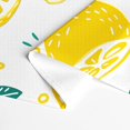 thumbnail image 5 of Lemon Tablecloth Yellow Lemons Table Cloth for Rectangle Tables Watercolor Fruit Leaves Indoor Outdoor Picnic Waterproof Resistant Table Covers for Kitchen Dining/Party,60 x 84 Inches, 5 of 5