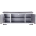 thumbnail image 4 of 60 in. mirrored TV stand in antique silver, 4 of 10