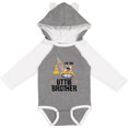 thumbnail image 3 of Inktastic Little Brother Construction Truck Boys Boys Long Sleeve Baby Bodysuit, 3 of 5