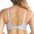 thumbnail image 4 of Parfait Shea Full Bust Unlined Plunge Bra, Silver, 38H, 4 of 5