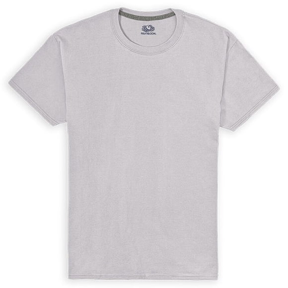 Playera Fruit of the Loom para Hombre, Manga Corta Cuello Redondo, Gris, Talla CH