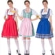 thumbnail image 2 of Descuento 50% vestido tradicional alemán Dirndl para mujeres, disfraz de chica cervecera bávara Oktoberfest, novedad de 2023 de talla grande, 2 of 3