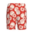 thumbnail image 2 of Lsque Tomatoes Mens Sleep Pajama Shorts,Short Pajama Pants, Cotton Ultra-Soft Knit-Small, 2 of 9