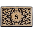 thumbnail image 1 of Nedia Home Tapis de coco 22 x 36 Po, Monogrammé S, 1 of 4