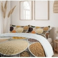 thumbnail image 6 of Ambesonne Colorful Duvet Cover Set, Grains and in Bowls, 2-Calking, Pale Taupe Multicolor, 6 of 6