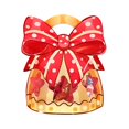 thumbnail image 2 of Christmas Cartoon Plastic Treat Bag, Handheld Gift Pouch, 6.69X7.87" Holiday Cookie Storage Container, Xmas Character Print Packing Sack, Transparent Goodie Holder, for Candy and Baked Snack Packing, 2 of 4