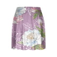 thumbnail image 3 of TMOYZQ Women's 2-in-1 Golf Tennis Skirt with Built in Shorts, Summer Casual Floral Print A-Line Mini Skirt High Waisted Workout Athletic Skirt Skort, 3 of 4