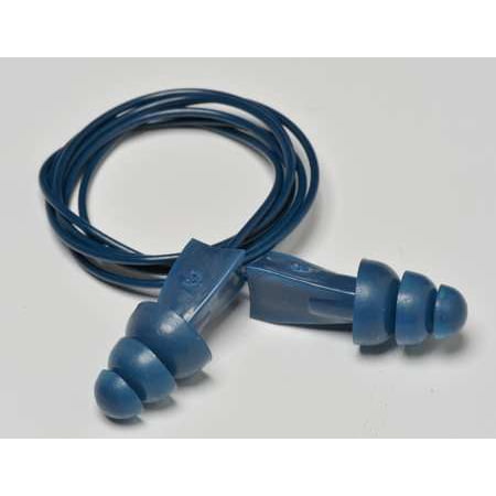 TASCO Ear Plugs,Reusable,27dB,Blue,PR 9011