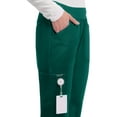 thumbnail image 4 of Cherokee Workwear Revolution Women's Scrubs Pant Mid Rise Straight Leg Pull-On WW110, 4 of 10