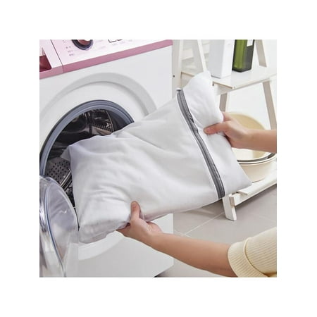 Topumt Laundry Zippered Mesh Wash Bags Lingerie Bra Underwear Socks Washing Protect Net
