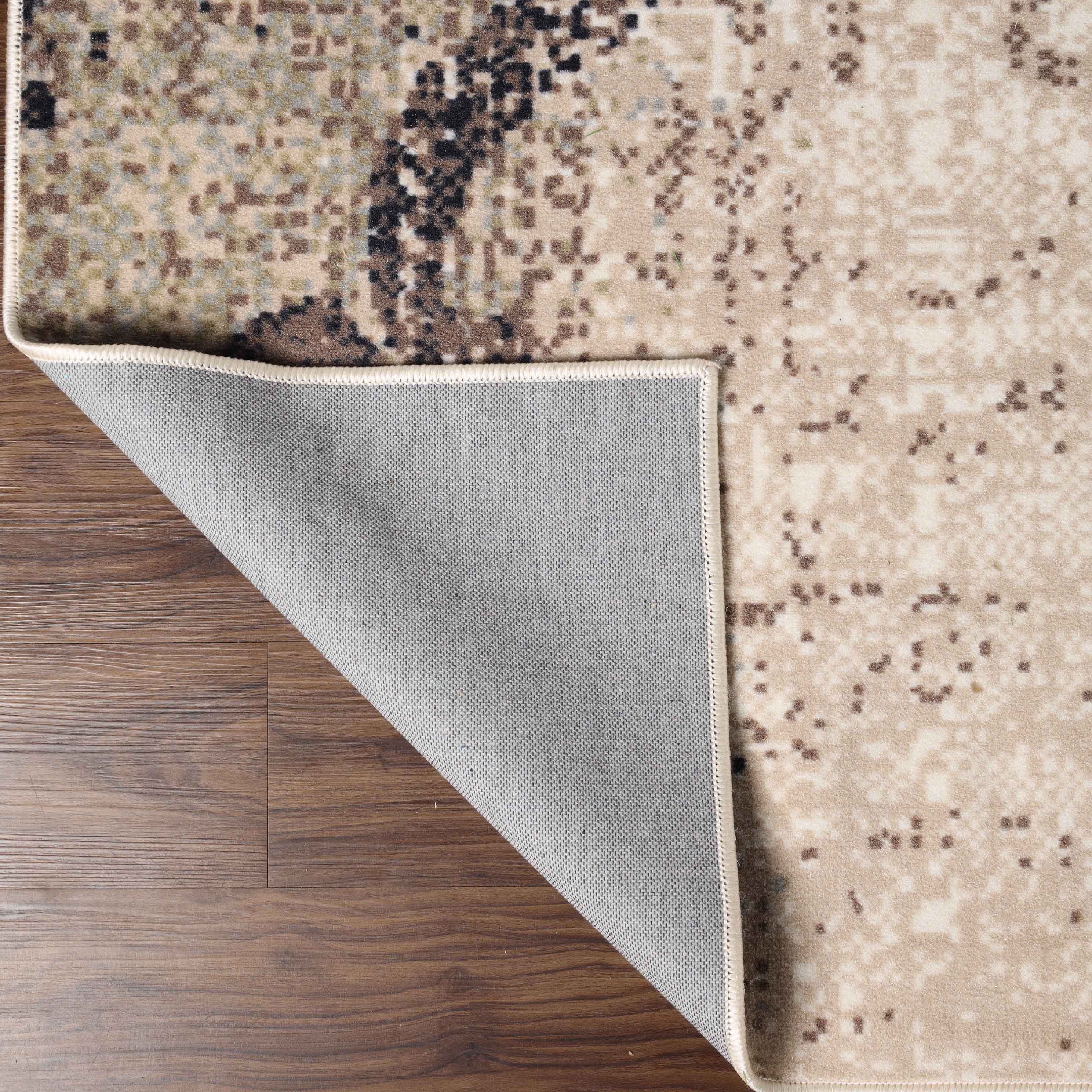 Superior Bristol Indoor Area Rug, 12' x 15', Beige-Brown