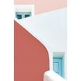 thumbnail image 2 of Wride, Linda 17x24 Gold Ornate Wood Framed with Double Matting Museum Art Print Titled - Pastel pinks and blues, 2 of 4