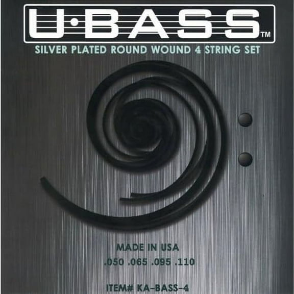 Kala KA-Bass 4 Metal Round Wound U-Bass Strings for String instruments