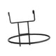 thumbnail image 3 of Maceta colgante con barandilla para maceta, cesta colgante para decoración de jardín, soporte multiusos para plantas, para el hogar y el patio. Negro, 3 of 8