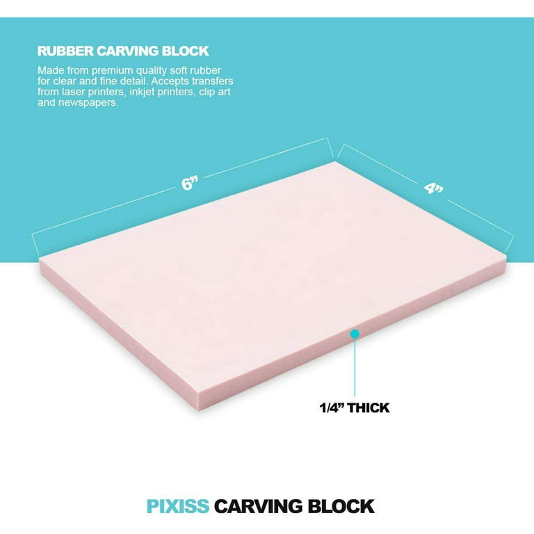 12 Rubber Blocks Carving Tool Rubber Block Stamp Carving Block