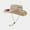 Khaki, variant on Bucket Hats Breathable Wide Brim Boonie Hat Outdoor Mesh Cap For Travel Fishing Bucket Hats winter hats