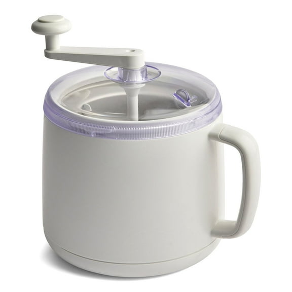 Cuisipro Donvier Manual Ice Cream Maker | White