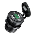 thumbnail image 2 of Adaptador de enchufe de encendedor USB dual Baoblaze Verde, 2 of 7
