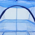 thumbnail image 6 of 4 Tier Folding Mesh Shelves Herb Fish Hanging Drying Rack Net With Zipper New Storage Case,Blue,Pe, 6 of 7