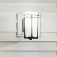 thumbnail image 7 of Kichler Tremillo 11.75" 1 Light Black Outdoor Wall Sconce with Satin Etched Glass, 7 of 7