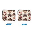 thumbnail image 7 of FORMRS 13-13.3 inch Laptop Sleeve Case Soft Carrying Quilted Computer Bag Cover, Blue Cakes, 7 of 7