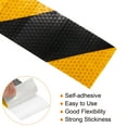 thumbnail image 4 of Uxcell Reflective Tape, 3 Roll 10 ft x 2-inch Adhesive High Visibility Safety Tape Reflector, Yellow Black, 4 of 6