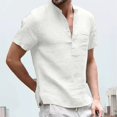 thumbnail image 6 of Durtebeua Men's T-Shirts Men's Loose Fit Heavyweight Short-Sleeve Pocket T-Shirt White,XL, 6 of 7