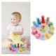 thumbnail image 4 of 1 juego de reloj de madera colorido con números del 1 al 12, juguete educativo de aprendizaje temprano, regalo para bebés, niños y niñas., 4 of 7