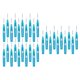 thumbnail image 1 of 30x Cepillos interdentales suaves Push-Pull Limpiador de espacios de dientes Palillo de dientes Cepillo de hilo Macarena Cepillo interdental portátil, 1 of 8