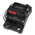 thumbnail image 2 of Car Circuit Breaker, Audio Inline 50A-300A Audio Circuit Breaker, DC 12V-42V Stereo Car Video RV For Car Audio Overcurrent Protection, 2 of 8