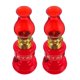 thumbnail image 2 of Desktop Electric Candle Lamp Plastic 2Pcs Red Candle Light for Decor with Festive Decor Feature, 2 of 3