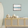 thumbnail image 3 of Stupell Industries Pastel Beach Coast Landscape Painting Gray Floater Framed Canvas Art Print Wall Art, 21 x 17, 3 of 10