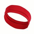 thumbnail image 5 of 2 bandas para el sudor de Color rosa para hombres y mujeres, diadema elástica antihumedad para deportes, correr, ciclismo, fitness y yoga, 5 of 5