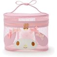 thumbnail image 1 of Caja de almacenaje para maquillaje transparente de Anime para Cosplay, bolsa de cosméticos de malla rosa, caja de belleza, bolsa de almacenamiento para cosméticos, 1 of 4