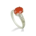 thumbnail image 4 of 1ct Mexican Fire Opal Vintage Ring 14k Yellow Gold, 4 of 4