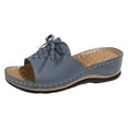 thumbnail image 1 of DAFEI Sandales de Plage Sandales Tendance Sandales de Plage pour Dames Chaussures Compensées d'Été Pantoufles pour Femmes Sandales Bohèmes Chaussures Mode, 1 of 8