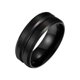 thumbnail image 2 of Anillo magnético de acero inoxidable para adelgazar, de 8 mm de ancho y mate, ideal para hombres y mujeres. Joyería popular., 2 of 2